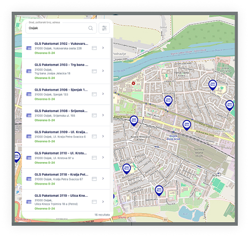 GLS shipping Magento ekstenzija