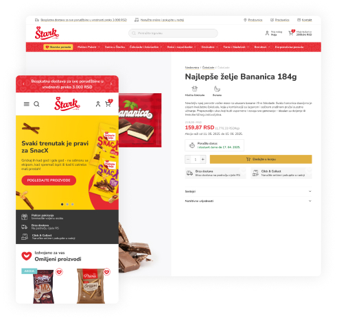 Kreiranje slatkog i privlačnog dizajna za Atlantic Štark